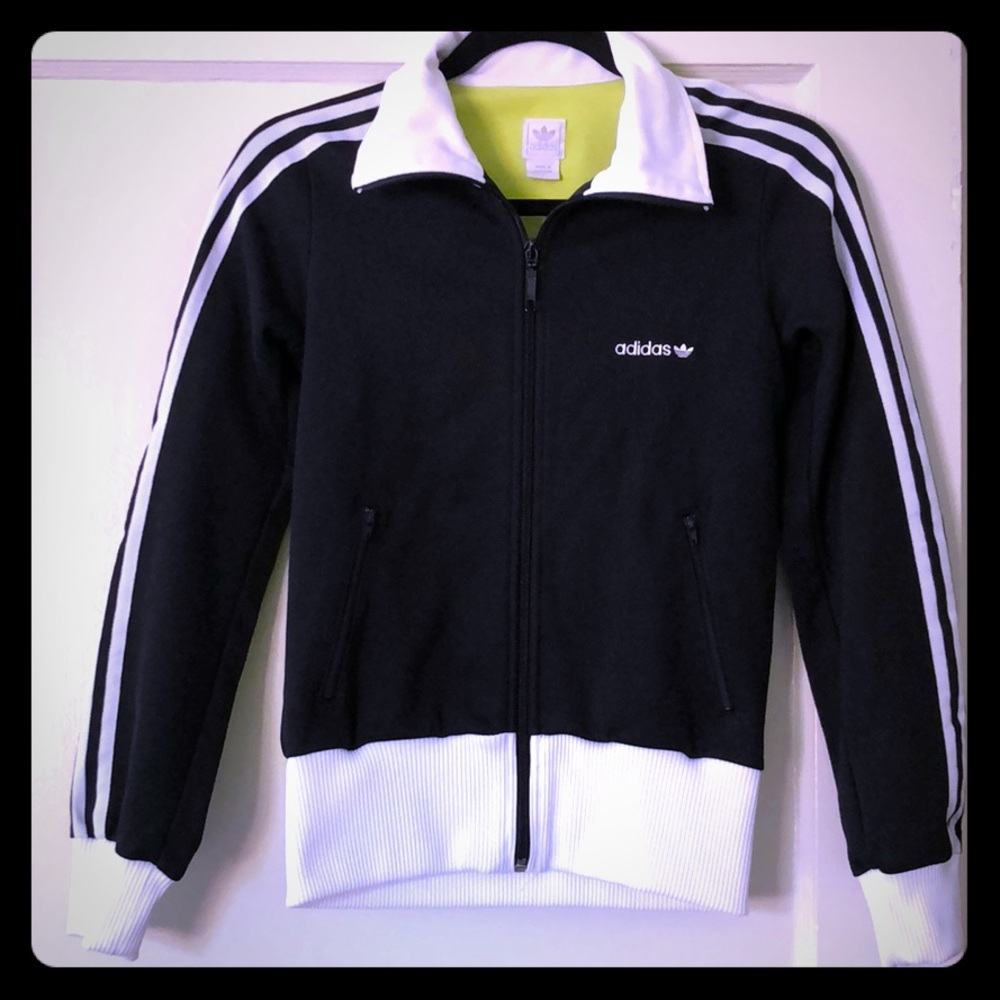 Authentic Adidas Vintage Track Jacket - Small